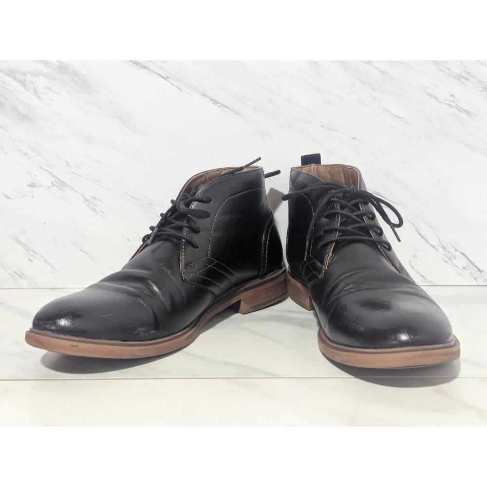 Sonoma Men’s Shoes Black Ankle Boot Ortholite 10.5 M